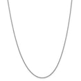 thumbnail image 1 of Leslie's 14K White Gold 1.6 mm Round Cable Chain (Weight: 3.78 Grams, Length: 20 Inches), 1 of 5