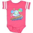 thumbnail image 3 of Inktastic Out of This World Little Sister Cute Alien in Outer Space Girls Baby Bodysuit, 3 of 5
