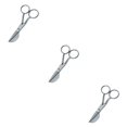 thumbnail image 4 of Maytalsory 7 Duckbill Applique Scissors for Thread Tufted Fabric Carpet Shears Silver 3Set, 4 of 6