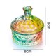 thumbnail image 2 of Contenedor de placa de taza de cristal para decoración de uñas, polvo y líquido acrílico, taza para decoración de uñas, placa de joyería, pincel para decoración de uñas, soporte para he, 2 of 2