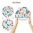 thumbnail image 5 of Logiee Floral Strawberr Print Silk Bonnet Satin Bonnet for Sleeping Women and Men,Double Layer Hair Bonnet for Curly Braids Hair, 5 of 6