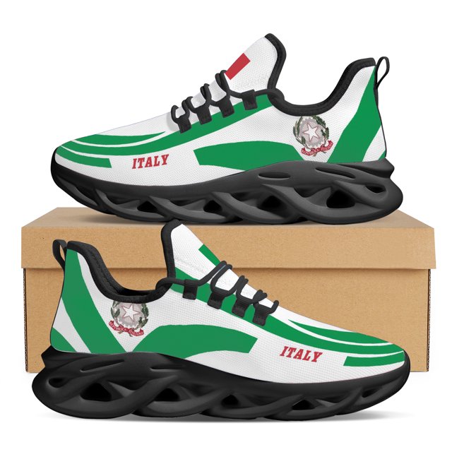 Zapatillas deportivas con bandera italiana para mujer, amortiguación de gas, transpirables y a la moda, ligeras, para correr, Flipper Zero