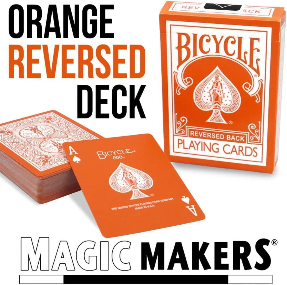 Bicycle Red, Black, Yellow, Blue, Purple, Orange and Green Decks - Gaff  Cards from JuIShareE - Walmart.com