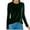 A01_(deals)Green, variant on Womens Plus Size Velvet Tops Crewneck Long Sleeve Casual Pullover for Women Soft Warm Shirts Comfy Velour Blouses Tops