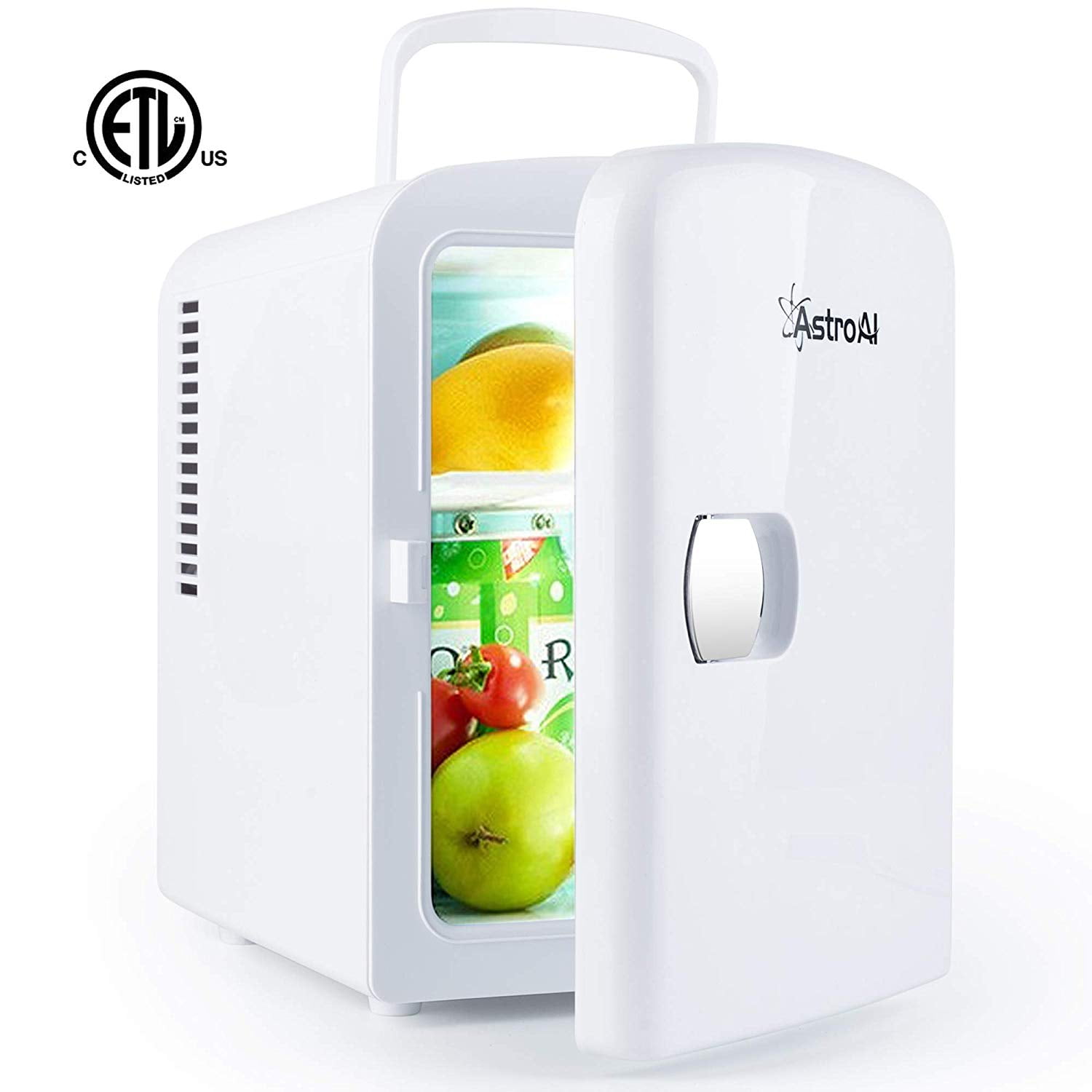 AstroAI Mini Fridge 4 Liter/6 Can AC/DC Portable Thermoelectric Cooler