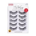 thumbnail image 1 of Pestañas postizas KISS So Wispy Style #01 de 14 mm, multipack de 5 pares, 1 of 7
