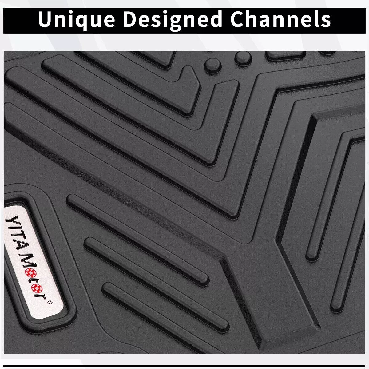 RVNI Floor Mats 3 Row & Cargo Liners For 2021-2023 Jeep Grand Cherokee L All Weather