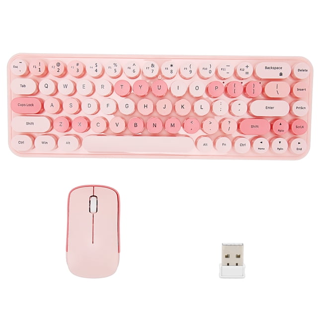 Keyboard Mouse,Keyboard Mouse Combo 2.4GHz Wireless Keyboardand Mouse Wireless Keyboard Set Achieve More