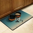 thumbnail image 3 of Halloween Pumpkin Ghost Dog Mat for Food and Water Absorbent No-Slip 17x30 Inch Dog Bowl Mat Evil Pumpkin Ghost Dog Feeding Mat Dog Water Bowl Mat for Messy Drinker, 3 of 7