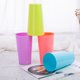 thumbnail image 1 of Juego de 12 vasos de plástico resistentes a la rotura para bebidas en 4 colores surtidos, para adultos, niños, zumos, bebidas frías, vasos de camping para fiestas en interiores y exteriores Fokelyi HQ-356, 1 of 1