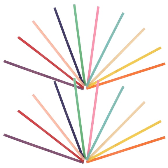 Milisten 150 Pieces Assorted Color Weaving Strips for Cane Craft, Group Projects, Furniture Repair and Art Supplies