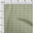 thumbnail image 2 of oneOone Velvet Light Olive Green Fabric Asian Floral Craft Projects Decor Fabric Printed By The Yard 58 Inch Wide, 2 of 4