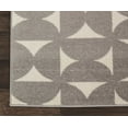 thumbnail image 5 of Nourison Harper Geometric Grey 2'2" x 7'6" Area Rug, (2x8), 5 of 6
