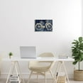 thumbnail image 2 of Rustic Bicycle Brushed Silhouette Transportation Graphic Art Unframed Art Print Wall Art, 2 of 6