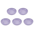 thumbnail image 1 of MesaSe 5PCS Dinner Plates - 5.7Inch Impregnable Dinner Plates Set Of 5 - Dishwasher & Microwave Safe Plastic Plates Reusable - Lightweight Plates for Kitchen camping On Clearance, 1 of 8