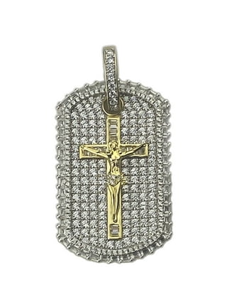Iced Out Dog Tags