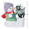 thumbnail image 3 of Hallmark Ornament 2021 Snow Buddies #24 - with Baby Goat, 3 of 4