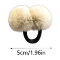 thumbnail image 2 of Set de gomas para el pelo sintéticas. Bonitas gomas elásticas para el pelo para mujeres y niñas. Gomas elásticas suaves para coleta y moño., 2 of 6