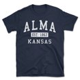 thumbnail image 1 of Alma Kansas Classic Established Men's Cotton T-Shirt, 1 of 1