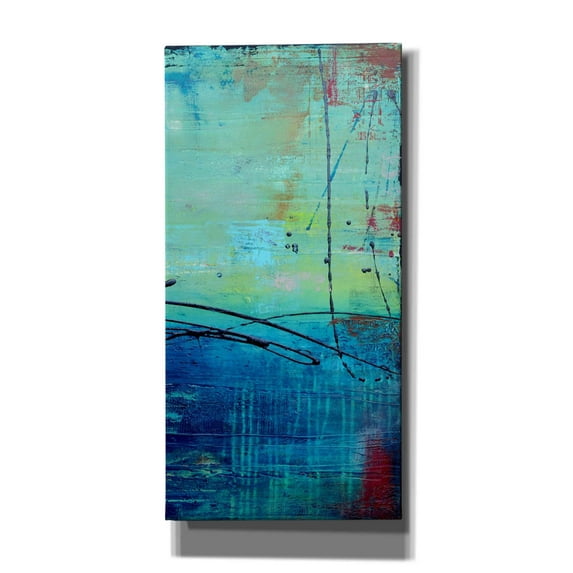 Epic Graffiti 'Venice Beach II' by Erin Ashley, Canvas Wall Art, 20"x40"