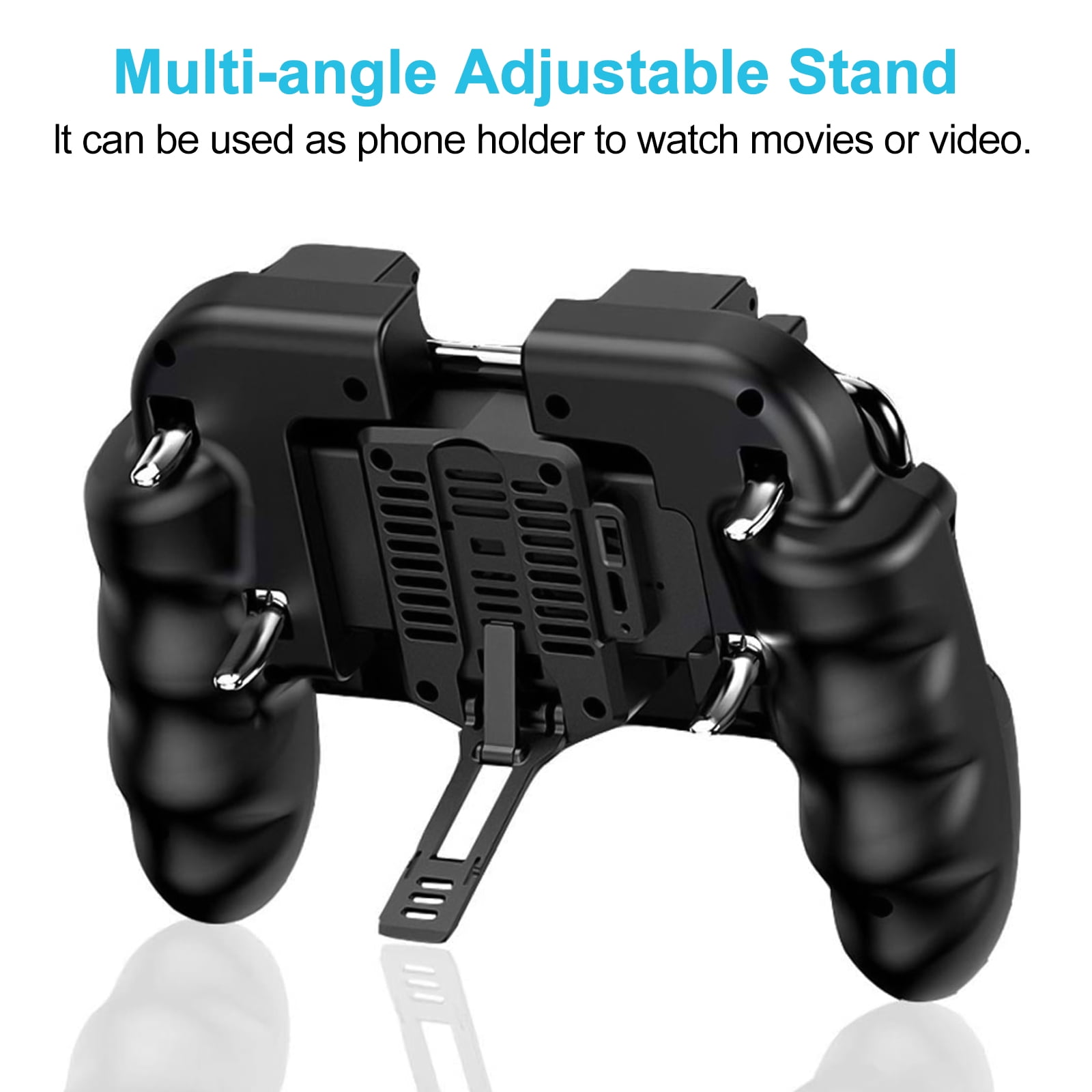 Stuff Certified Phone Gaming Controller For Pubg / Call Of Duty Mobile -  Smartphone Trigger Key & Grip - Joystick Gamepad