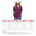 thumbnail image 5 of Top De Mujer, Blusa Suelta De Color Patchwork De Manga Larga Para El Hogar Para Dama ANGGREK Cocina, Decoración y Otros, 5 of 5
