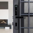 thumbnail image 2 of Waterproof Keyless Fingerprint Digital Push Pull Fingerprint Smart Door Lock for Glass Sliding or Wooden Home Door, 2 of 5