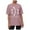 Pink, variant on Fsqjgq Womens Summer Tops Gym Tops for Women T-Shirt Blouse Oversized Long T Shirts Letter Vintage Graphic Tee Tops Casual Loose Round Neck Short Sleeve Tunic Blouse Business Tops for Women M