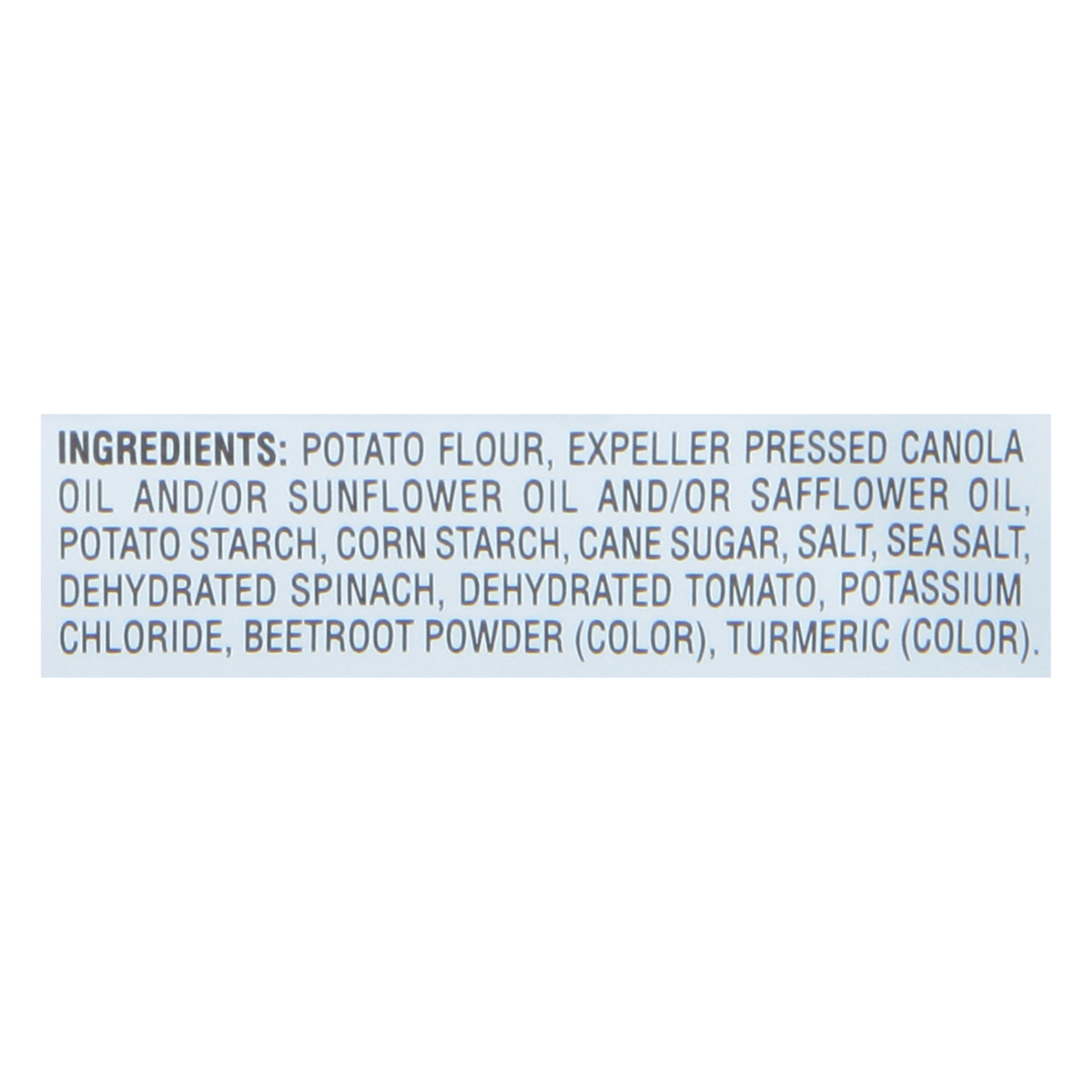 Sensible Portions Gluten-Free Sea Salt Mini Hearts Veggie Snack Chips, 0.5  oz (12 Count) 