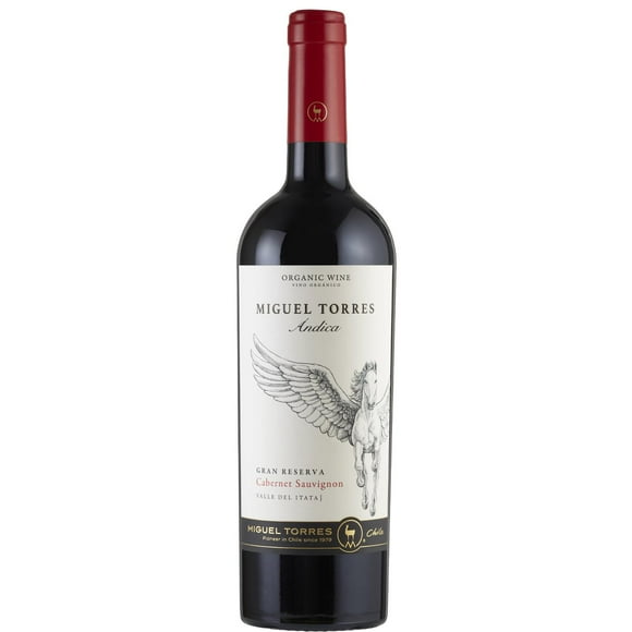 Vino Tinto Andica Torres Órganico Cab-Sauv 750 ml