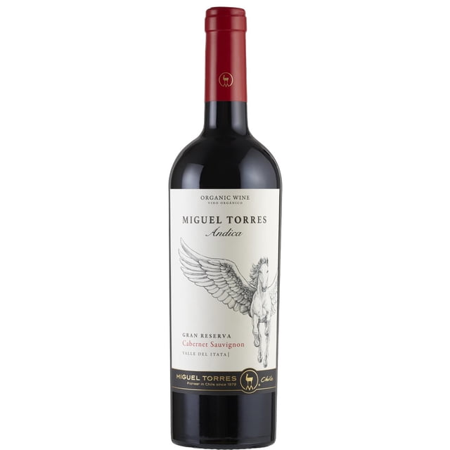 Pack de 4 Vino Tinto Andica Torres Órganico CabSauv-Carm 750 ml