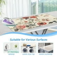 thumbnail image 5 of Boho Flowers Ironing Board Covers Heat Resistant Ironing Pad Mat Portable for Travel Washer Dryer Table, 5 of 6