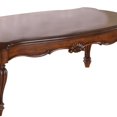 thumbnail image 2 of Mesa de café Benjara vintage rectangular de madera marrón 130x75x50 cm, 2 of 5