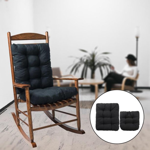 Overstuffed Rocking Chair Cushion Set, Seat 17"""""""" x 17"""""""" and