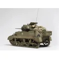 thumbnail image 2 of Tanque de juguete de control remoto Coolbank modelo G2080 Usa M5a1 Stuart, modelo de tanque de simulación militar, juguete de ensamblaje para niños, regalo, 2 of 5