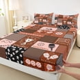 thumbnail image 4 of Erosebridal Ball Games Full Size Sheets For Kids,Boys Pickleball Gaming Bed Sheets 4pcs, 4 of 6