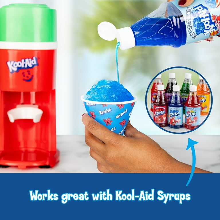 Kool-Aid Snow Cone Maker - Ice Shaver Machine for Fluffy Treats at Kool-Aid Snow Cone Maker - Ice Shaver Machine for Fluffy Treats at