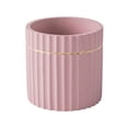 thumbnail image 1 of Wosthever Maceta de cerámica elegante, materiales innovadores de flores y hierbas, maceta de plantas suculentas de cerámica Jardín y Patio rosa 12CM * 12CM, 1 of 6