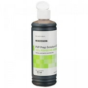 McKesson PVP Prep Solution 10% Strength, 8 ounce Flip-Top Bottle