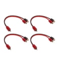 thumbnail image 1 of Audio Cord,  Y Splitter Cable 1 Male To 2 Female Practical Excellent Sound Quality  For Car Speaker System, 1 of 8