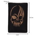 thumbnail image 5 of Leatherboss Genuine Leather Men Skull Print Strong Magnetic Money Clip, Black, 5 of 7
