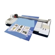 Laminator Cutter Machine Hot Cold Laminating Machine Two Rollers A4 Size Document Photo Laminator ,Easy to Use