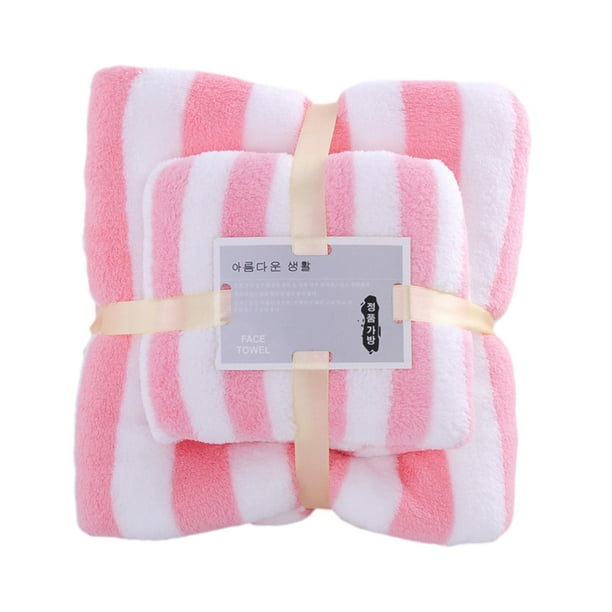 Yhmxh Decoración del baño Toallas de baño absorbentes de terciopelo para adultos, juego de toallas de baño suaves y cómodas, juego de toallas de baño suaves y muy absorbentes.