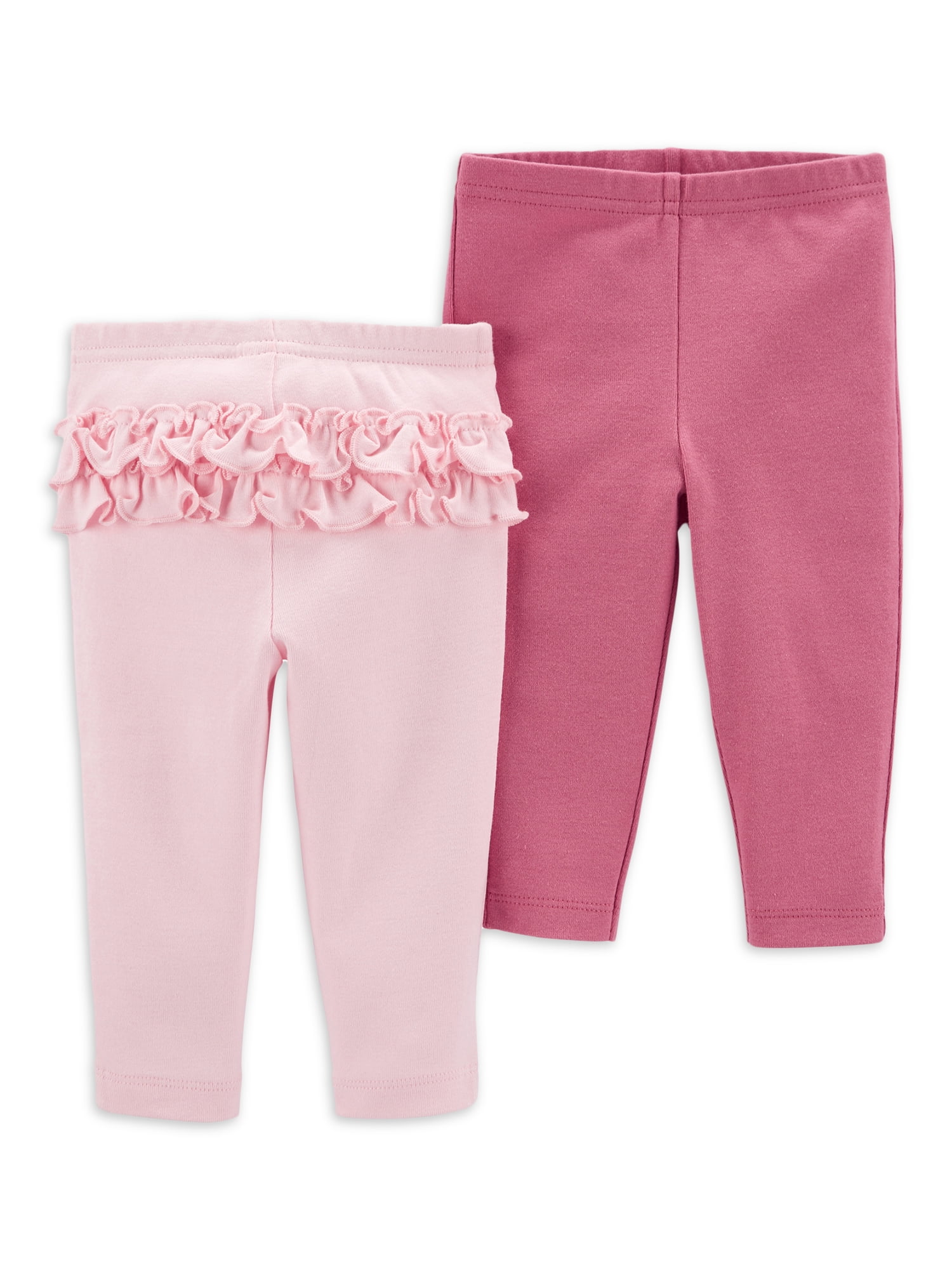 Carter's Child of Mine Baby Girls Pink Pant, 2-Pack, Preemie-12 Months