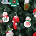 thumbnail image 2 of Adorno de Navidad JAMW Sencillez Fieltro 12 Piezas, 2 of 5