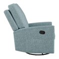 thumbnail image 2 of Fauteuil inclinable manuel pivotant et rembourré Jasmine de CorLiving, 2 of 9