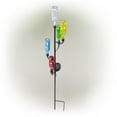 thumbnail image 6 of Alpine Corporation 37" Tall Outdoor Solar Glass Bottle Tree Stake LED Solar Stake, 6 of 12