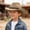 A5--Beige, variant on Western Cowboy Hat Ethnic Hat Grassland Outdoor Sun Hat Photography Hat For Kids 3-8 Years