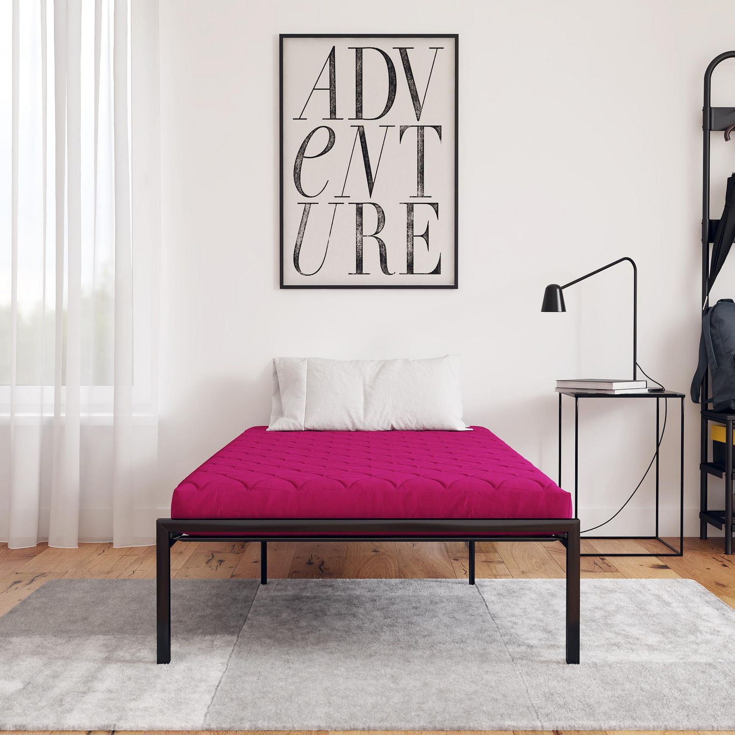 DHP Value 6" Polyester Filled Quilted Top Bunk Bed Mattress