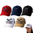 thumbnail image 2 of TOWED22 250 Anniversary USA Hat, America 250th Anniversary USA Hat Eagle Printed Patriotic Hats Adjustable Baseball Cap B, 2 of 6